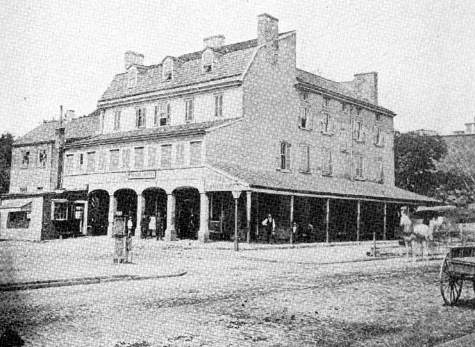 Parsons Hotel, 111 Federal Street, 1844 through 1882