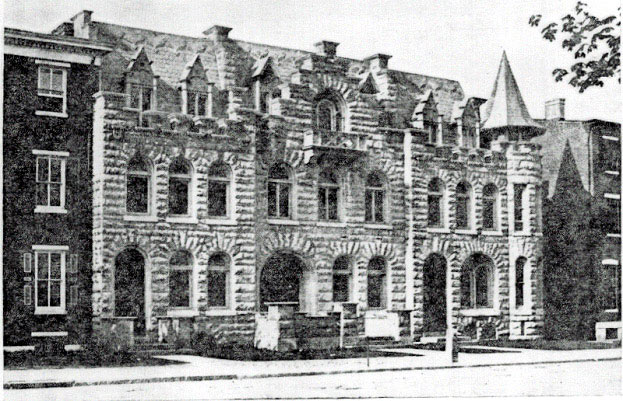 Three Houses of J. W. Cheney, Cooper Street, Camden, N.J. — Baily & Truscott, Architects