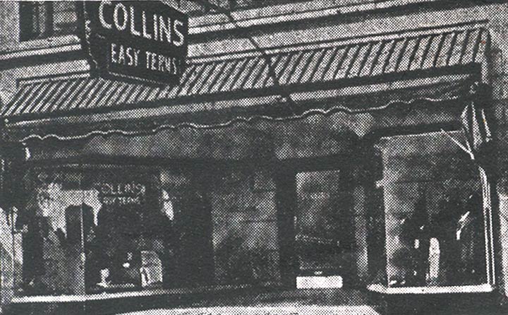 Collins Clothing Store - Camden Courier-Post - October 3, 1936