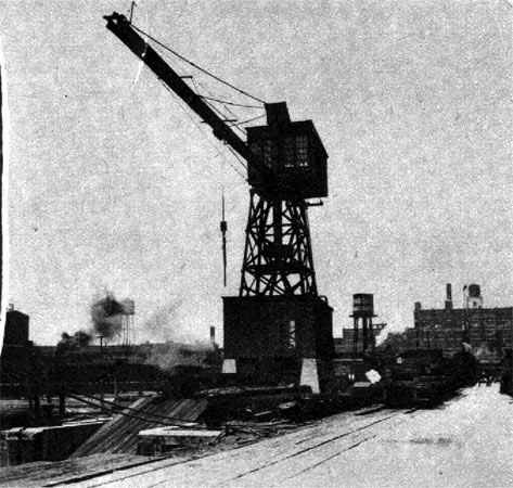 David Baird Company lumber yard, 1926