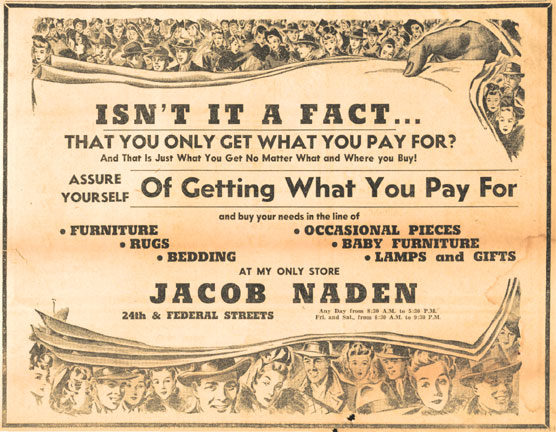 East Camden News advertisement, February 19 1942