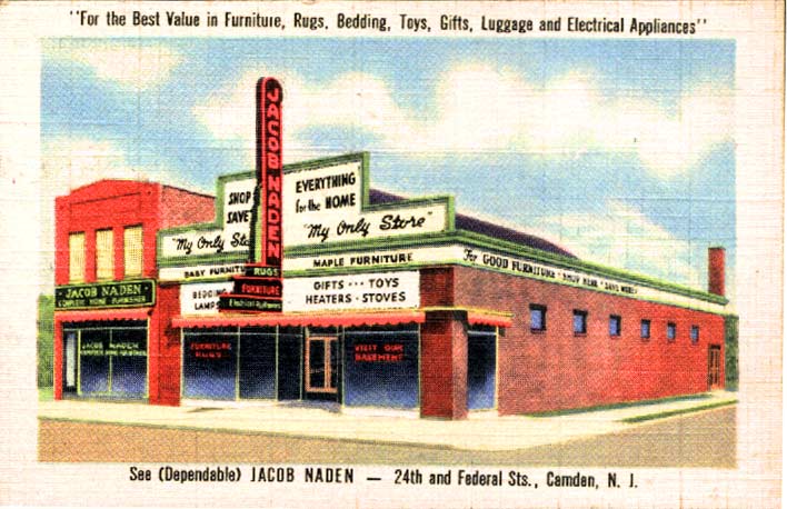 Jacob Naden's Store, 2317-2319 Federal Street, 1940s