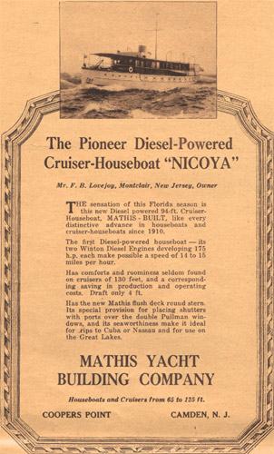Mathis Shipyard, 1928