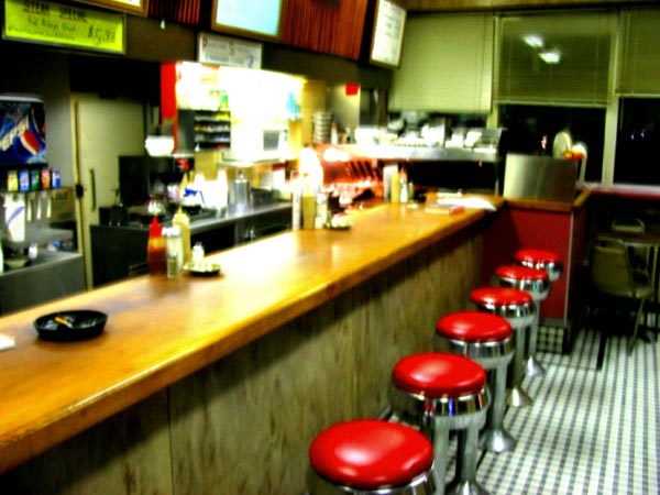 Interior of former White Tower at Route 130 and Haddon Avenue, 2004