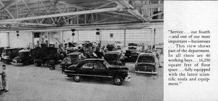 Berglund Motor Company new building booklet, pages 5–6