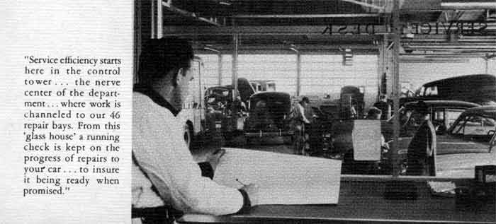 Berglund Motor Company new building booklet, pages 5–6