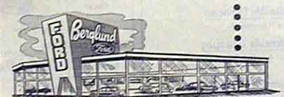 Berglund Ford 1959 Yellow Pages clipart