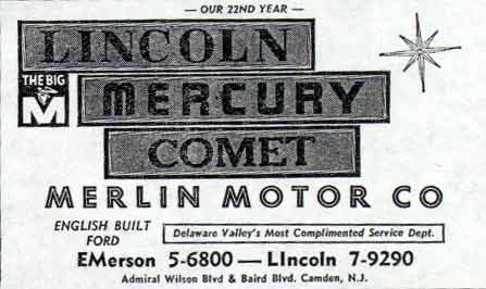 Merlin Motor Company signage