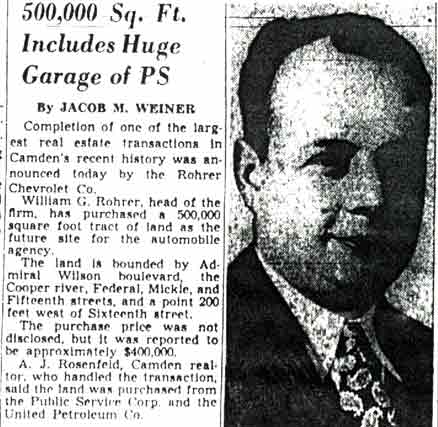 Rohrer Chevrolet, Camden Courier-Post, June 22, 1949