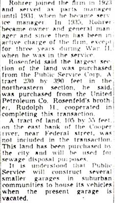 Rohrer Chevrolet, Camden Courier-Post, June 22, 1949