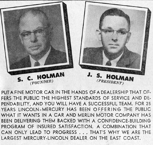 Merlin Motor Company staff, Camden Courier-Post, May 19, 1964