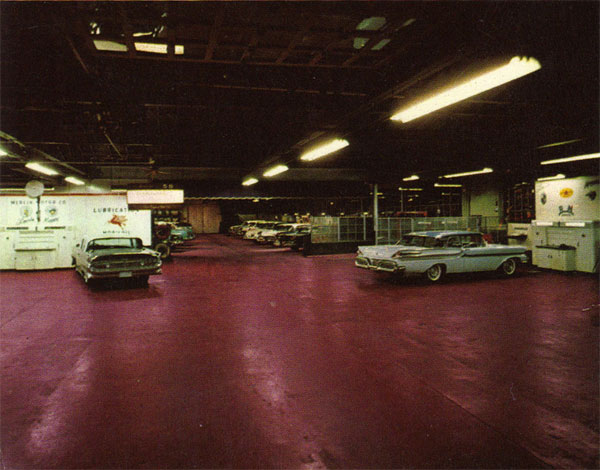 Merlin Motors exterior, 1960s