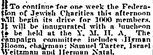 Philadelphia Inquirer, April 30, 1922 — Jewish community of Camden