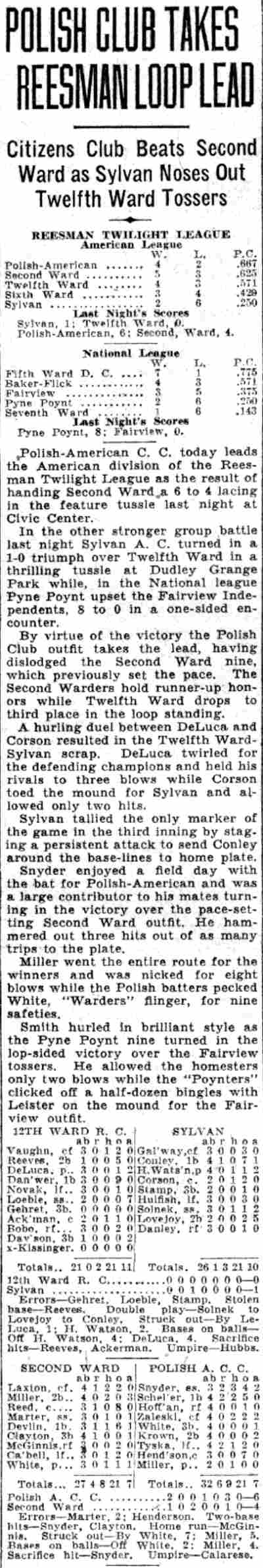 Camden Courier-Post, June 4, 1932 — Polish American Citizens Club