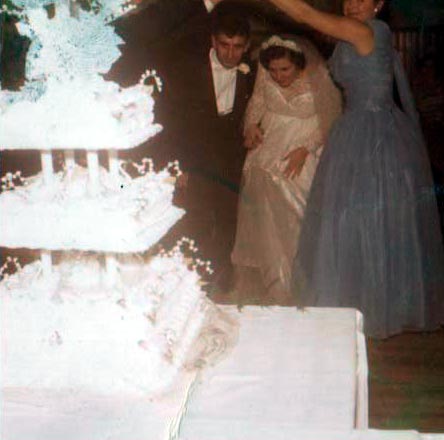 Brodowicz wedding day, October 1957