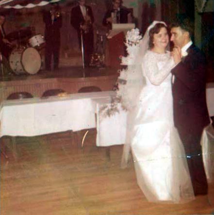 Brodowicz wedding day, October 1957