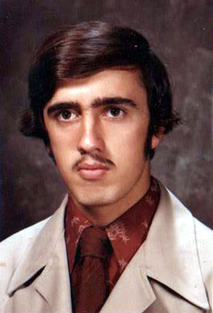 Rich Brodowicz high school graduation picture, Eastern Regional High School, Voorhees NJ, 1978
