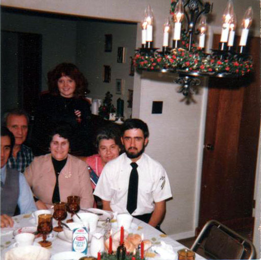 Rich Brodowicz at 306 South Coles Road, Maple Shade NJ, 1979, when he first joined the Navy