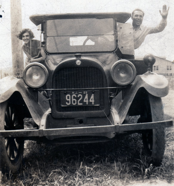 Sister and Brother — Millie and Harry Venella, 1925
