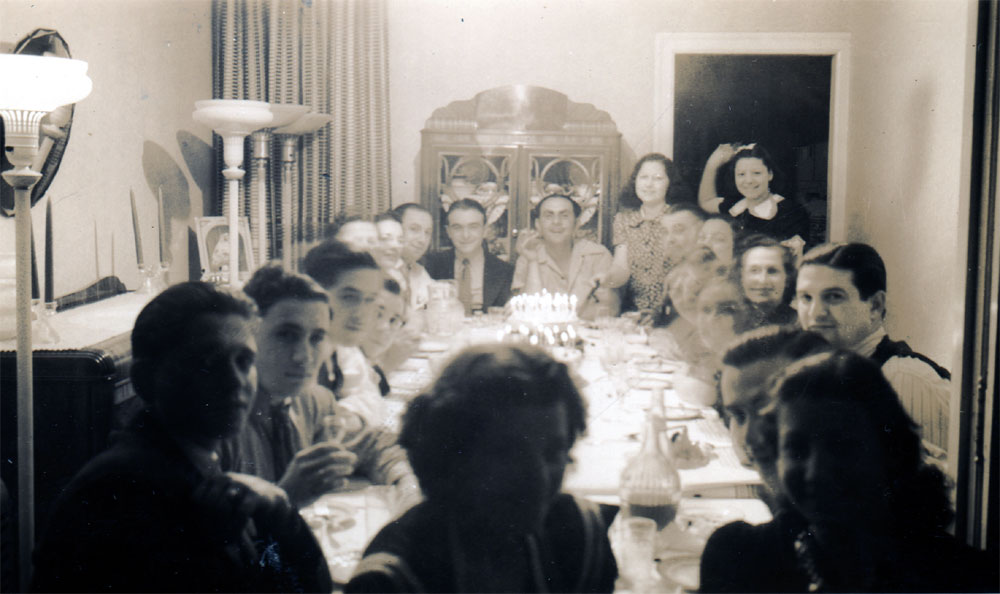 Family gathering at the William Venella home at 1142 Whitman Street, Camden NJ