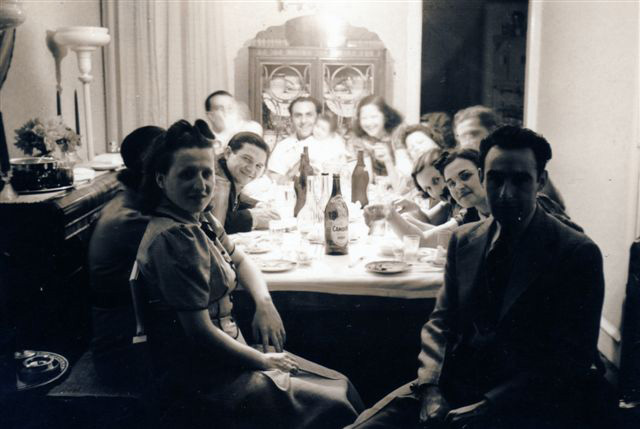 Family gathering at the William Venella home at 1142 Whitman Street, Camden NJ