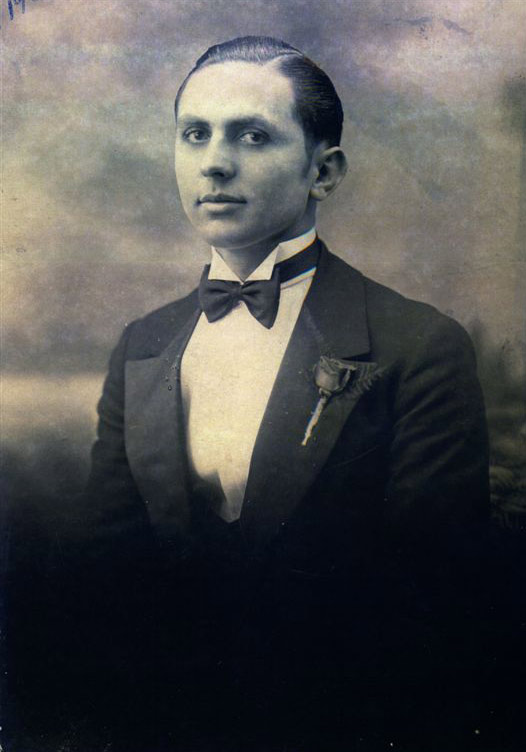 William W. Venella, September 1928, at his Sister Millie's wedding