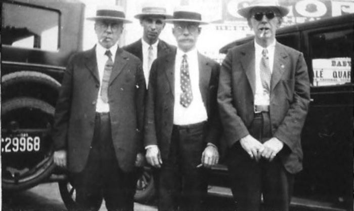 Ellwood Bunting — Thomas Kitts — Henry Bunting — William Bunting, 1920s