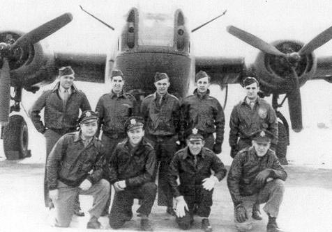 461st Bomb Group crew photo including Sergeant Edmund A. Venella Jr.
