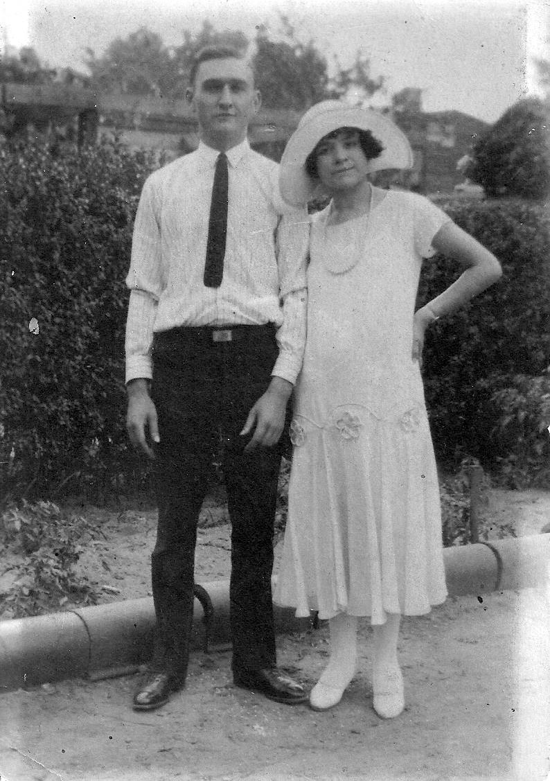 Louis G. 'George' Engel & Mary Ann McKenna Engel — Wedding Photo