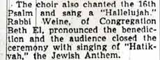 Camden Courier-Post, October 22, 1945 — Jewish War Veterans memorial, column 4b