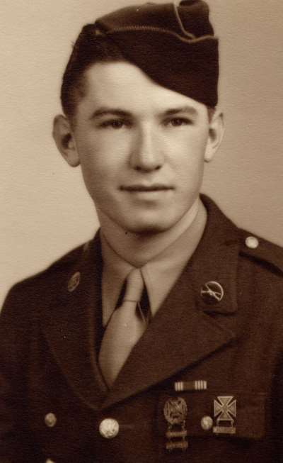 Private Milton W. Kelly, circa 1943