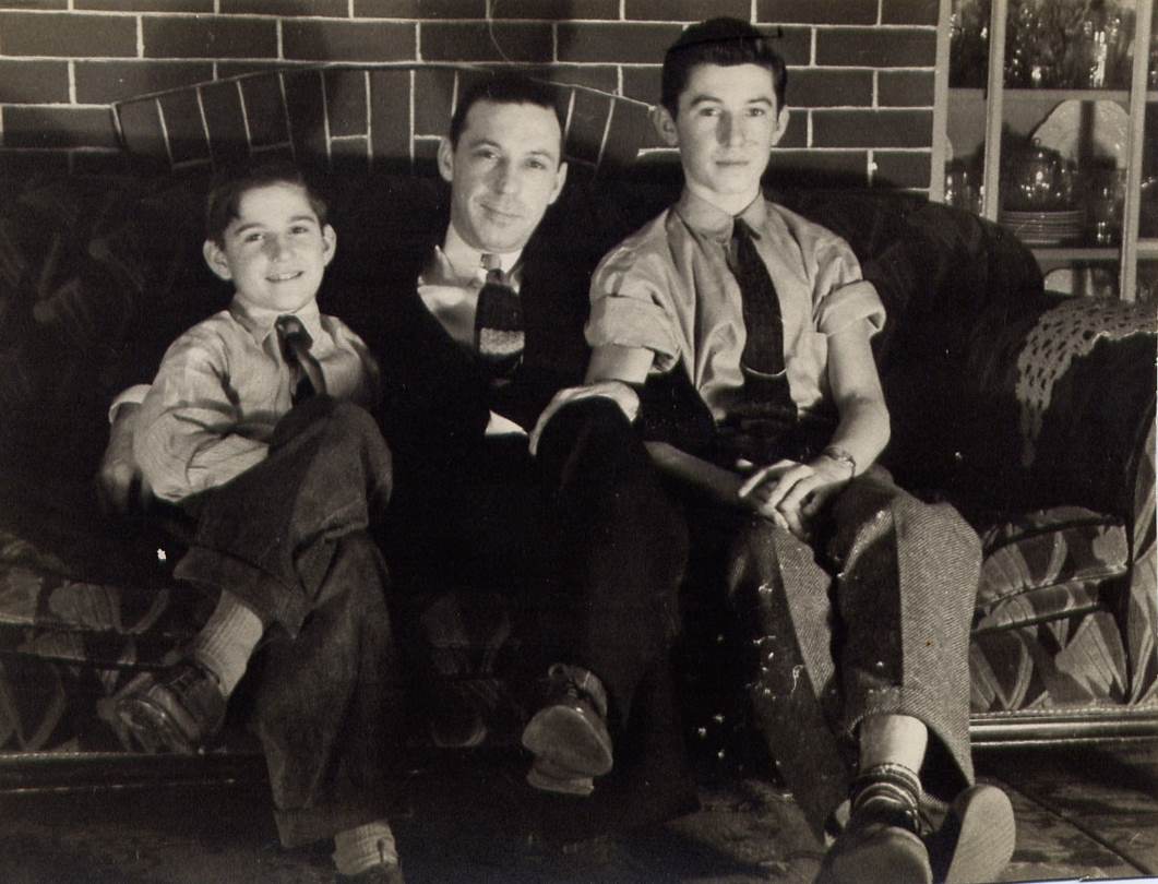 William R. Kelly, Milton E. Kelly, and Milton W. Kelly, circa 1940