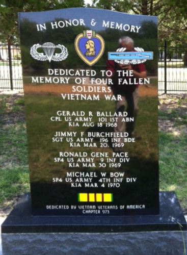 Ronnie Pace memorial