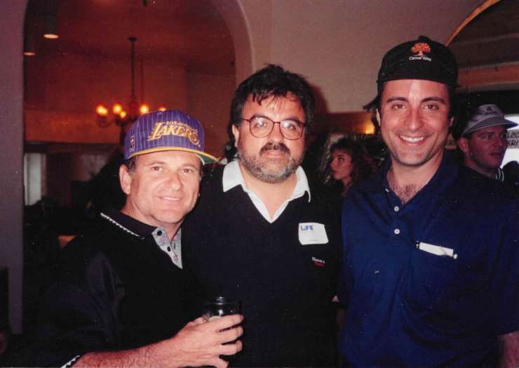 Pete la Pena (Los Angeles), actor Joe Pesci, and Jimmy Rosselli