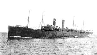 The SS Vaderland, the steamship that brought John Blachniak to America in 1909