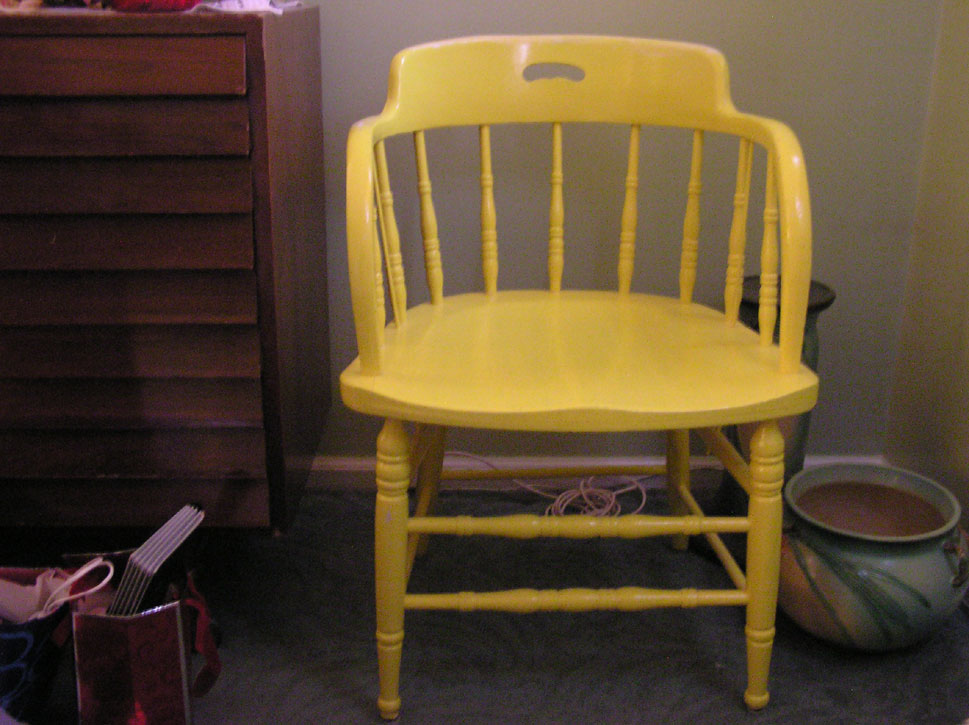 Grandmother's chair, once belonging to Marguerite Lorusso Venella