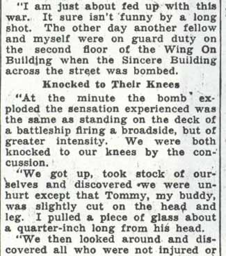 Camden Courier-Post article on George Holmes, column 4