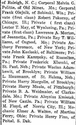 Gettysburg Star and Sentinel, March 1 1919, clipping 3