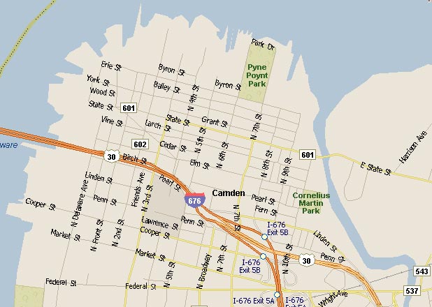 North Camden map, 2003