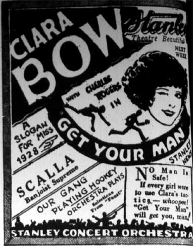 Stanley Theatre listing, Camden Courier-Post, January 7, 1928