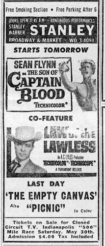 Stanley Theater, Camden Courier-Post, May 19, 1964