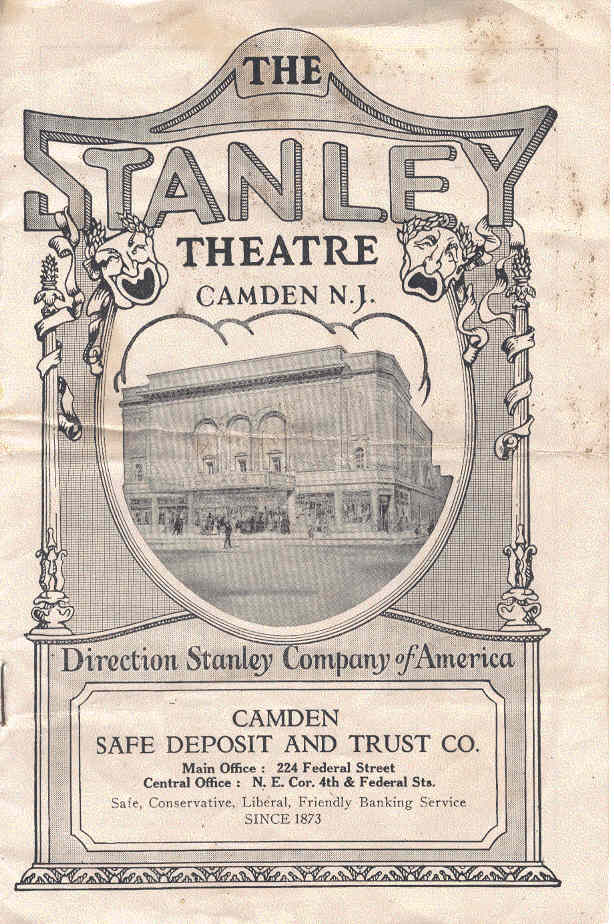 Stanley Theatre program, 1928, page 1