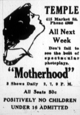 Motherhood play - Camden Courier-Post - January 7, 1928
