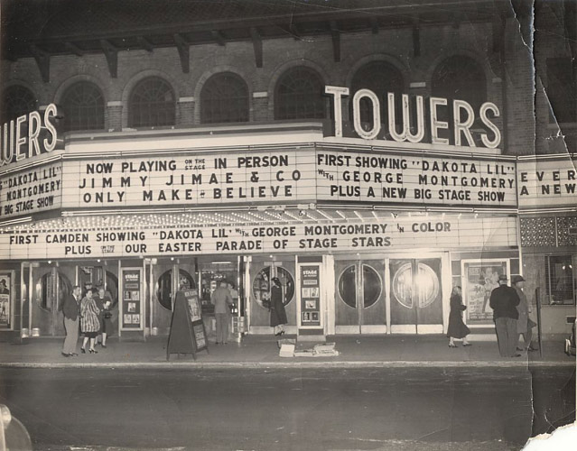 Towers Theater, 1950