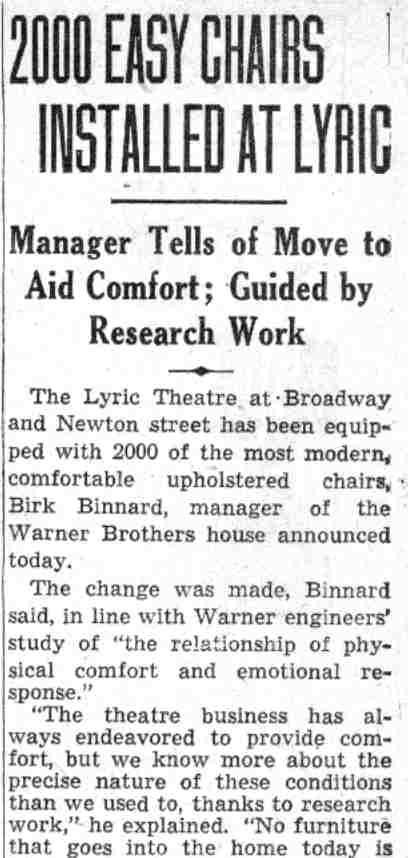Lyric Theater advertisement, Camden Courier-Post, July 22, 1941, part 1