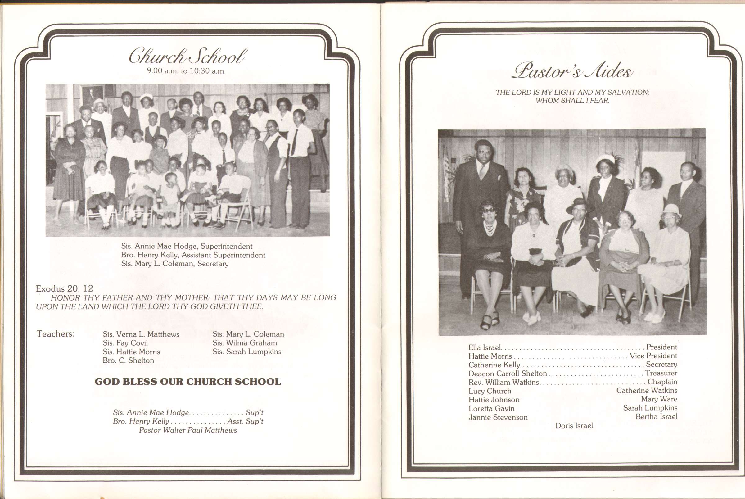 Baptist Temple Church 65th Anniversary Booklet, page 17