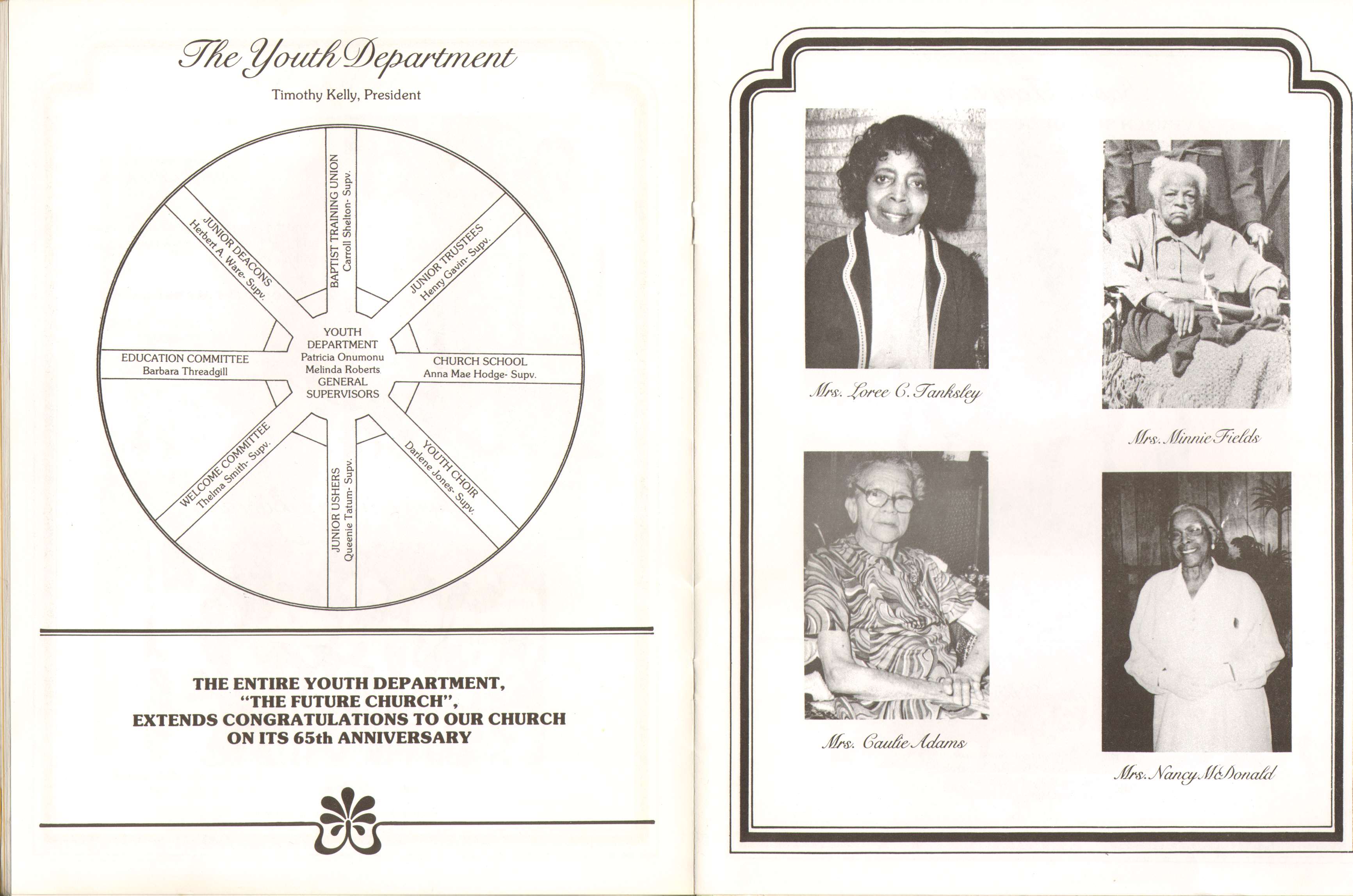 Baptist Temple Church 65th Anniversary Booklet, page 21