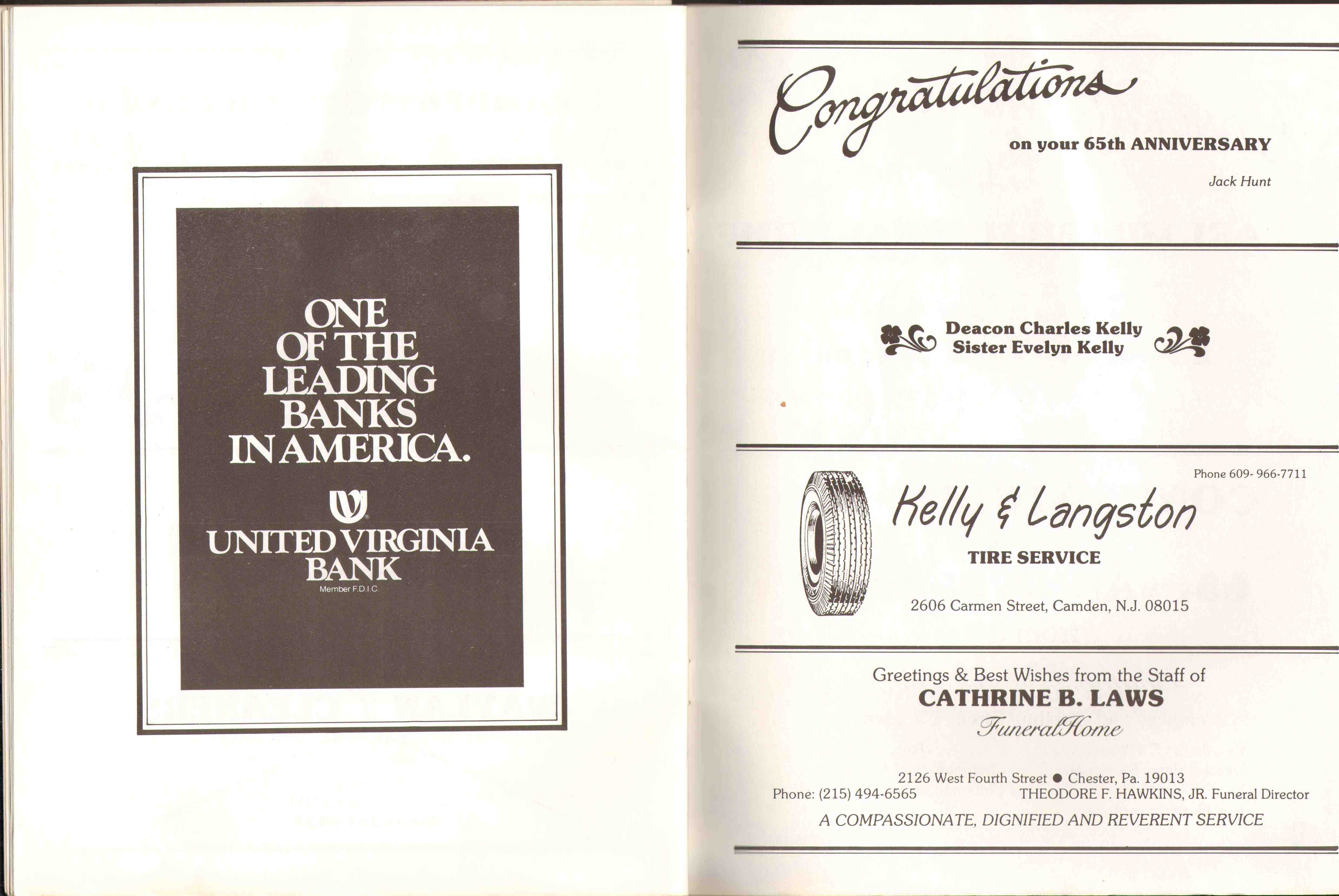 Baptist Temple Church 65th Anniversary Booklet, page 49