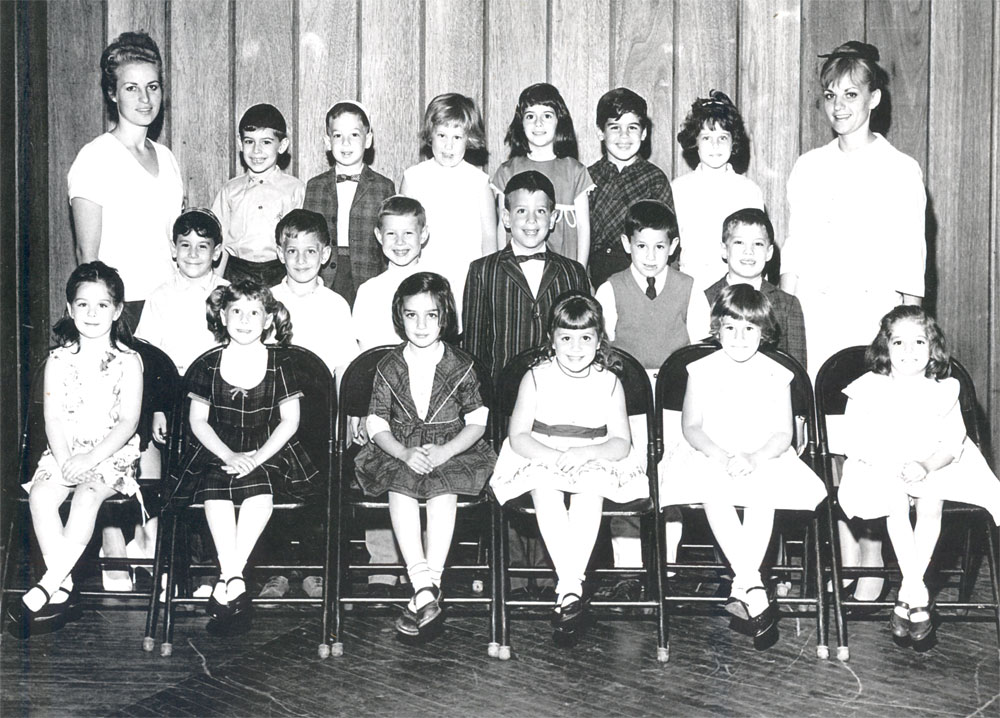 Beth El Academy kindergarten class, 1964