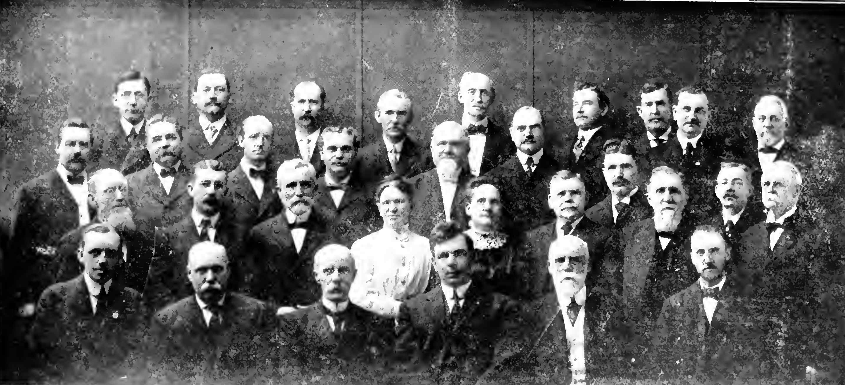 Official Board of Broadway M.E. Church, 1909